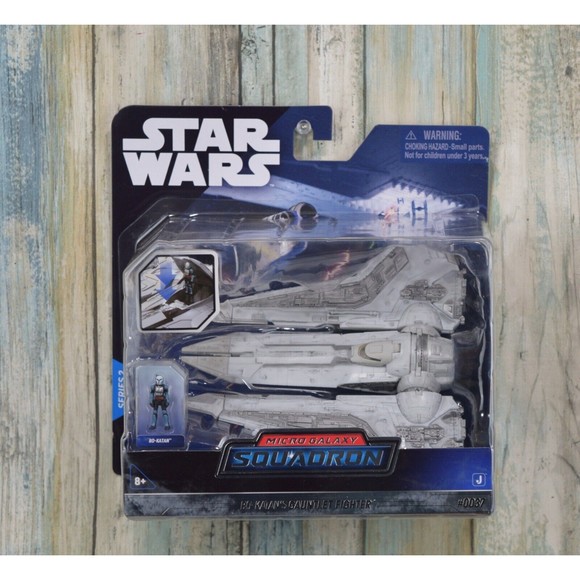 Star Wars Micro Galaxy Squadron Bo-Katan & Gauntlet Fighter Series 2 2023 - Picture 1 of 6